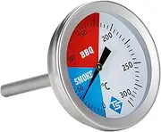 Temperature Gauge 0-300 Degrees Celsius Gauge Stainl Steel Cooking Thermometer for Barbecue BBQ Grill r Oven