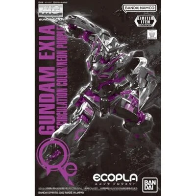 MG 1/100 Gundam Exia Recirculation Color Neon Purple BANDAI Model Kit F/Shipping