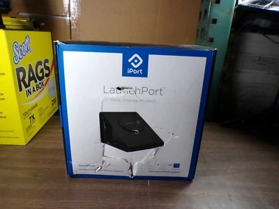 LAUNCH PORT BASE STATION BLACK NEW SEALED