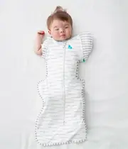 [Swaddle Up™ Transition Bag] White Dreamer •Original Cotton