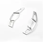 Car Steering Wheel Shift Paddles for Genesis Coupe 2015-2016 Auto Accessories Car-Styling Car Aluminum Steering Wheel Shift Paddle Shifter Extension HTEOPOEKFR(Silver)