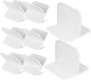HOODANCOS No Drill Secure Furniture to Wall Kit 8 Pcs Tip Furniture Anchors Adhesive Straps Child Safety Shelf Anchor for Dresser Bookshelf Tv Stand