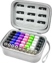 USB Flash Drive Case Organizer 48 Slots Thumb Drive SD Card Memory Holder Storag