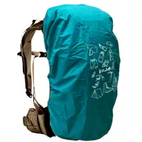 在飛比找樂天市場購物網優惠-台北山水 TPSS 背包套/防雨罩/背包客/登山/旅遊 插畫