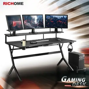 RICHOME WARRIOR旗艦款電競桌W150 x D77.5 x H101 CM