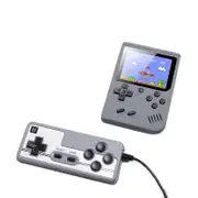 Mini Handheld Game Console with 800 Games Support TV Output and Two Players-Grey