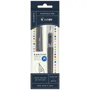 Pilot Kakuno BegreeN Fountain Pen Grey Barrel