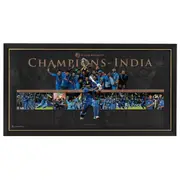 Champions of India 2011 World Cup Print Framed