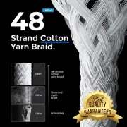 60W Braided USB C to USB C Cable 3ft Type C Fast Charger strong IPhone/Samsung..