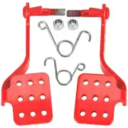 Go Kart Pedals Kits with Throttle Brake Pedal Return Springs for Predator 212...
