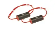 Pac BB-5PR 31/2-Inch 50-Watts Red Color Coded Leads Set Of 2 Bass Blockers New