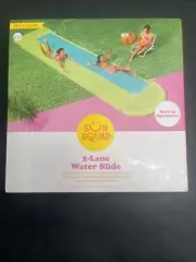2 Lane Water Slide Sun Squad Built In Sprinklers