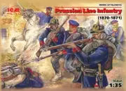 Model Soldati Model Kit Dioramas ICM Prussian Infantry Figure 1:3 5