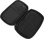 [Healeved] Large Capacity Passport Holder Wallet Portable Travel Bag for Multi Use Passport Storage for Id Credit and Conference Cards Convenient Access for Boarding and Transit