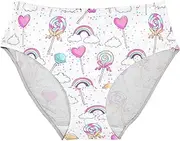 [Peystean] Women's Chic Girls Seamless Cute Pattern Underwear Soft Breathable Hipster Brief Stretchy Bikini Panties XS-XXL