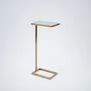 Jaxon Glass Top Side Table