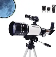 Kids Telescope for Astronomy Beginners, Portable 70Mm RefractorTelescope for Camping - Great for Children to Explore Space Moon Star