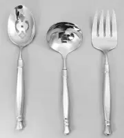 CLASSIC MOOD by Oneida 3 Piece Hostess Set NEW NEVER USED 18/8 made in USA