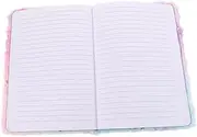 Veemoon Plush Cartoon Notepad Fluffy Shell Notebook Cute Diary for Women Lightweight Smooth for Weekly Plans Personal Notes Adorable Star Gradient Design