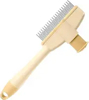 Cat Flea Comb, Kitten Flea Comb Tick Removal Brush, Ergonomic Cleaning Tools Pet Accessories, Tick Remover Brush for Deshedding Grooming