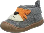 Pololo Unisex Kinder Woll Primero Tiger Niedrige Hausschuhe