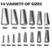 1 Set PERFECT CAULKING FINISHER NOZZLE TAPE TOOLS SEALANT FILLER GLUE STAINLESS