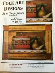 Tole Painting Pattern Packet: Painted Accents the Olde Deed Box -Jo Sonja Jansen