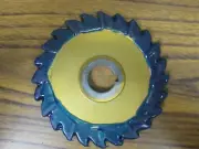 Niagara 5" x 9/32" x 1.0" HSS Side Slot Mill Cutter TiN .060" Radius per Side