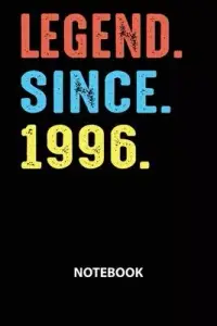 在飛比找博客來優惠-Legend Since 1996 Notebook: Bi