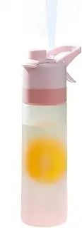 Mist Drinking Bottle,650ml Sports Water Tumbler with Spray Mist | Reusable Water Bottle for Gym Running Biking Workout Outdoor Sport