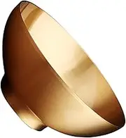 HOLIDYOYO Brass Bowl Brass Glossy Bowl Entryway Bowl Brass Home Decor Gold Key Bowl Table Centerpiece Bowl Wealth Bowl Copper Bowl Altar Bowl Wedding Bowl Gold Bowl Golden