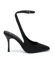 [Novo Shoes] Irish Heels in Black Satin