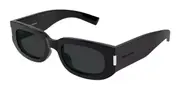 Saint Laurent SL 697 Asian Fit 001 Men's Sunglasses Black Size 51