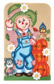 Mary Maxim Welcome to Our Patch Plastic Canvas Kit