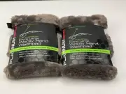 (2) 8"X11" SUPER SOFT Microfiber Detailer Scratch-Free Absorbent Wash Cloth