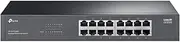 TP-Link 16-Port Gigabit Desktop/Rackmount Switch, MAC Address Self-Learning, Auto MDI/MDIX, Auto Negotiation, QoS, Fanless Design, Energy-Efficient Technology, Plug & Play, Metal Case(LS1016G)