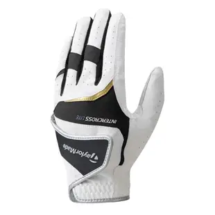 【TaylorMade】INTERCROSS LITE Glove 高爾夫手套 左手｜N92988｜白/黑