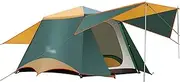 Tenda 3-6 persone Doppio Strato 2 Hall 1 Camere Tende grandi per Feste di famiglia all'aperto Tenda da campeggio impermeabile per spazi ampi all'aperto