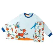 Peter Alexander Junior Dr Seuss Fox in Socks Pyjama Set Long Sleeve Top & Pants