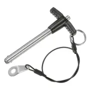 T Handle Lock Pins, 8mm Dia. 60mm Usage Length Push-Button Ball Locking Pin