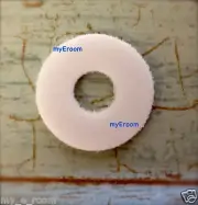 20 or 50 White Foam Plastic Washers / buffers for in between tiered Cake stands