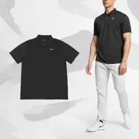 在飛比找PChome24h購物優惠-Nike 耐吉 短袖 Golf Polo 男款 黑 吸汗 高