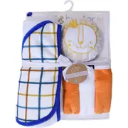 LVD Kids/Baby Bathtime Set Lion Infant Interactive Fun Play Toy/Accessories 0+