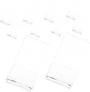 FUTUREORYY 20pcs High Transparency Acrylic Vinyl Record Wall Mount Display Album Storage Easy Install Cd Frame Display