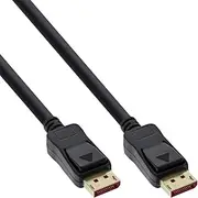InLine® DisplayPort 1.4 Cable Active, 8K4K, Black, Gold-Plated Contacts, 10 m