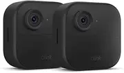 Introducing Blink Outdoor 4 — Wireless smart security camera, two-year battery life, local storage, enhanced motion detection, two-way audio, HD live view, Works with Alexa – 2 camera system