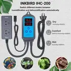 Inkbird IHC-200 AC 110-240V Humidity dehumidity Controller Pre-wired Plant Room