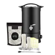 Candle Making Kit - Wax Melting Heater + Soy Wax Flakes + Wicks