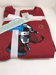 Columbia Kid’s Pajamas Set Dog Size Large(10-12) Long Sleeve Top, Pant Fleece