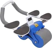 Exercise Wheel, Ab Trainer, Gym Roller with Ergonomic Non Slip Handles and Automatic Rebound Design for Core Muscle Workout Home, Gym or Fitness Training Gear, 1 Piece
